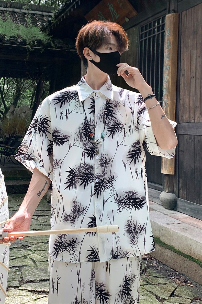 单竹节套装TZ77829特P50衬衫DCS77830特P30DK77831特P20套装控98,男装衬衫,星座226-1
