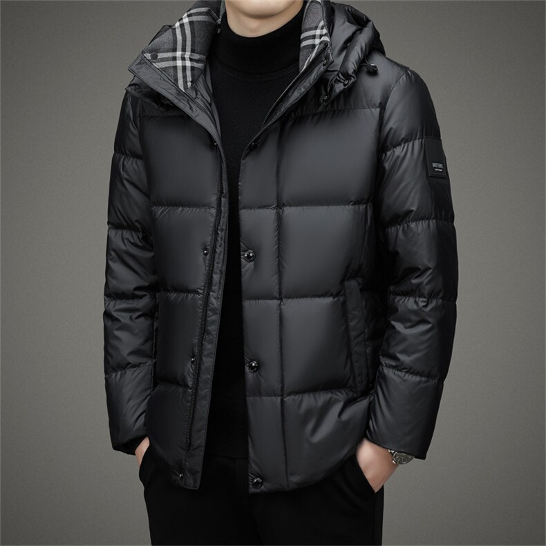 BHYL9220钱塘2020-2冬季厚款商务休闲保暖百搭中年男士羽绒服P280,男装羽绒服,钱塘207-2