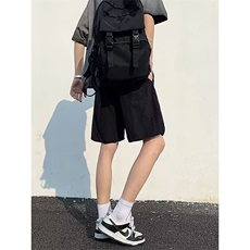 冰丝短裤男生夏季薄款直筒运动中裤青少年帅气大童休闲五分裤子潮，男装牛仔裤，星座1210-1