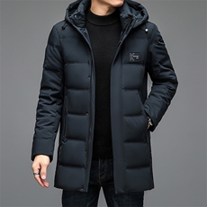 羽绒服2022保暖休闲中长款青年保暖鸭绒外套男装上衣HD6808-P285，男装羽绒服，星座1105-3