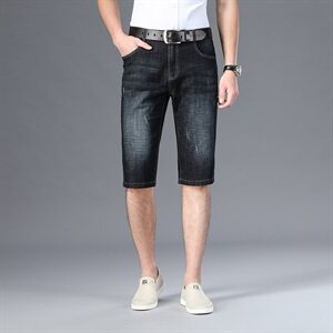 S2910  2021夏季新款牛仔短裤高端男裤主推图片
