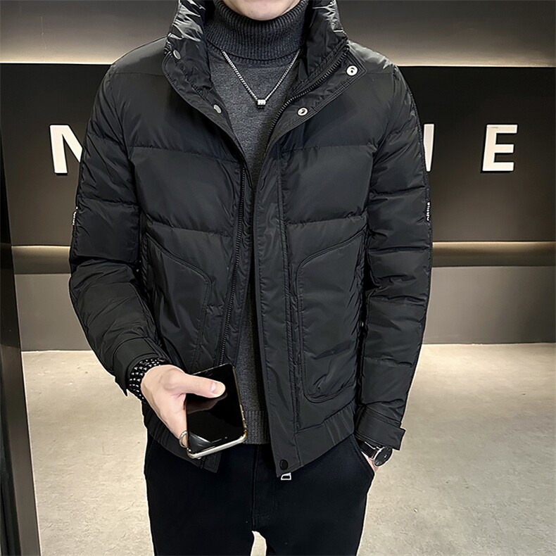 B353 3285 P175黑2024年冬季新款男士羽绒服三图片