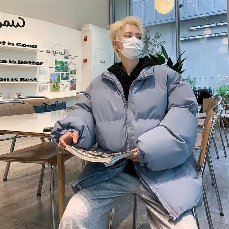 【有货】DW132-P65炸街羽绒棉服男冬季加厚面包服潮牌时尚棉衣,男装棉衣,星座603-2