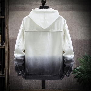 外套男春季男士韩版牛仔外套潮流男装ins夹克上衣服潮牌8205-P70图片