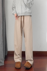 B221美式ins暗黑高品质加厚毛呢休闲裤LK24417-特P50控88，男装休闲裤，电商B221