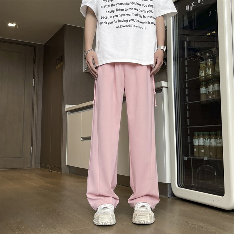 新潮流百搭抗皱美式高街INS休闲风显高显瘦K960特批-30,男装休闲裤,星座718-1