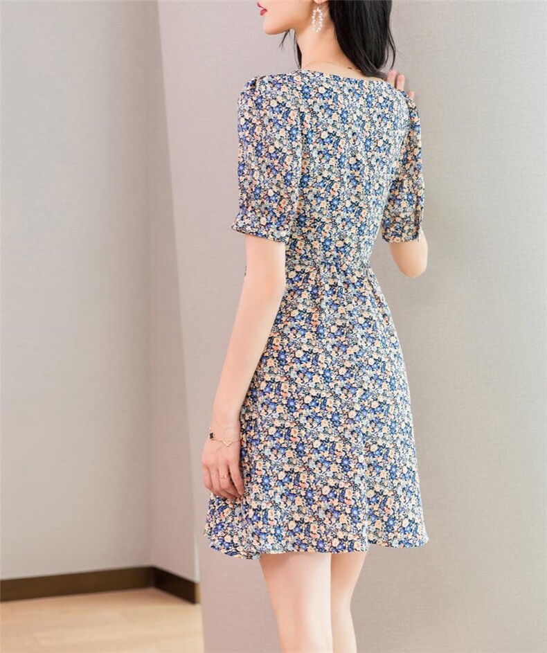 夏季新款连衣裙，女装连衣裙，那茉