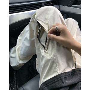 夏季小西裤宽松冰丝休闲裤D329-QM726-特P40控68图片