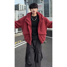 秋冬款加棉舒适暖潮时尚上衣休闲港味文艺秋冬棉衣HY878P85，男装棉衣，电商A102B