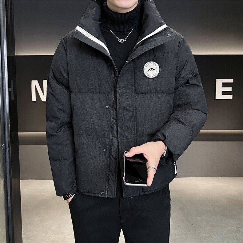 数据款2024新款冬季羽绒服男款冬装外套短款帅气B240-YR8816,男装羽绒服,电商B240