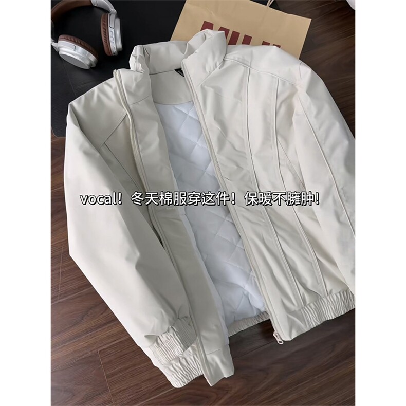 现货美式休闲加厚雪山棉衣夹克外套立领纯色三防户外工装棉服,男装夹克,电商A486