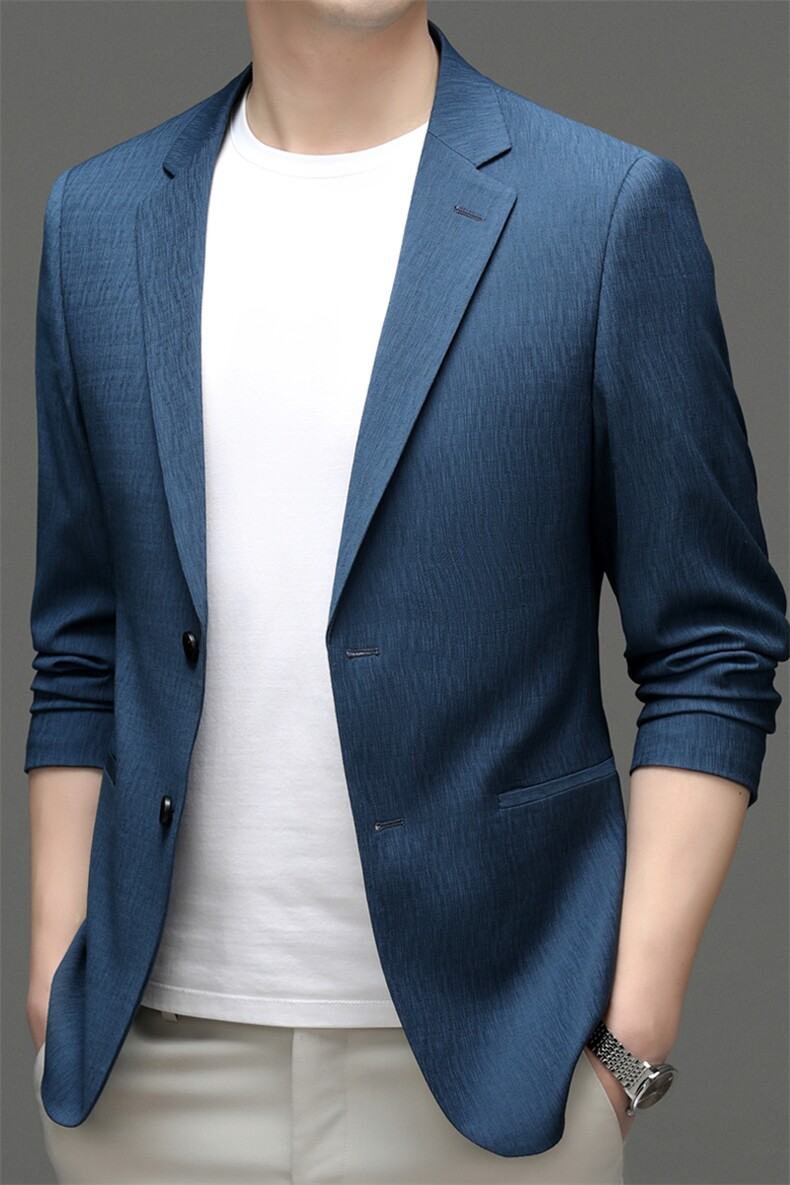 秋季新款西装男西服简约外套西服商务休闲小西装单西,男装西服,电商B360