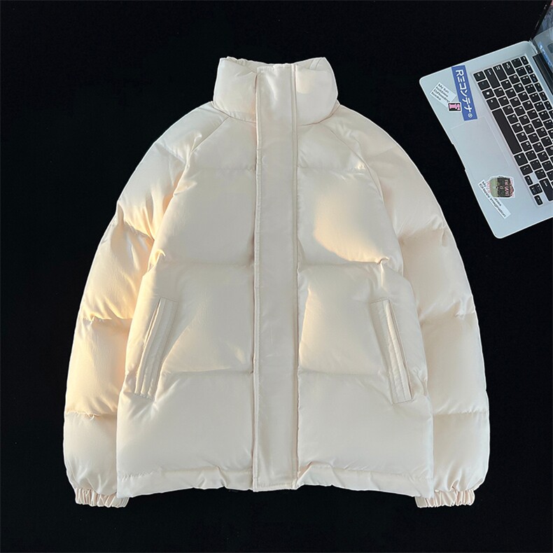冬季立领棉衣纯色休闲加厚保暖棉服棉袄情侣款A266-MF365-P45特批,男装棉衣,电商A266