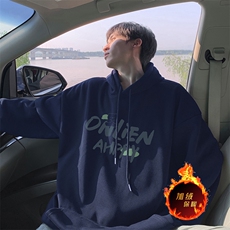 抖音得物供货可提供视频秋冬重磅美式宽松连帽卫衣DL2250，男装卫衣，电商A486