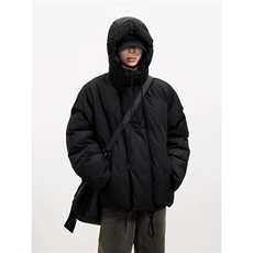 棉服男士韩版潮流冬季保暖连帽百搭2025新款ins棉衣MF367-特P79，男装棉衣，星座412-3