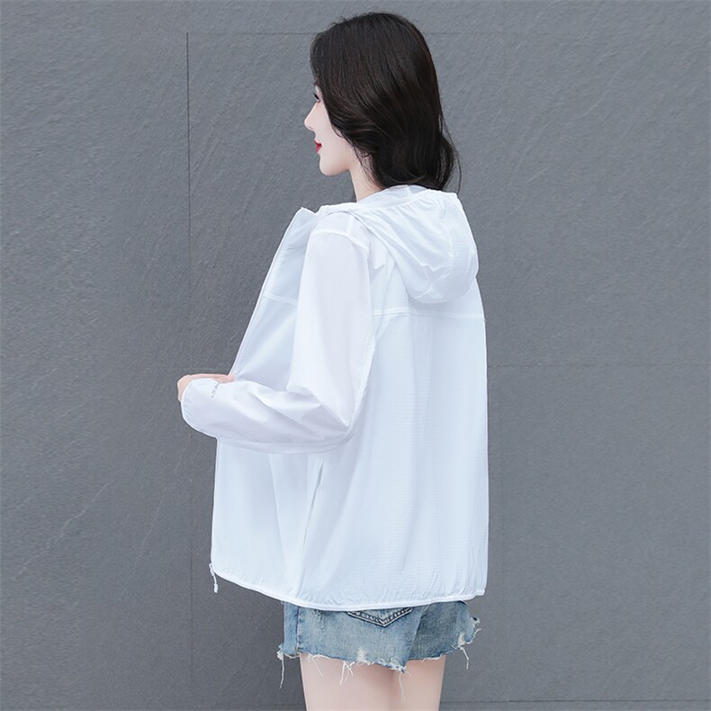 燕颉防晒衣女士夏季2024新款小个子薄款外套防晒服上衣女子妈妈装,女装防晒衣,燕颉服饰