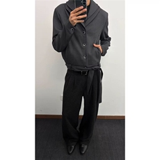 预售款~已下单春季混纺双领飘带西装斑驳领夹克外套XZ26801批118，男装夹克，星座1411A-6