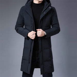男连帽防寒冬季新款长款保暖休闲时尚外套羽绒服KCN20662-5-P360图片