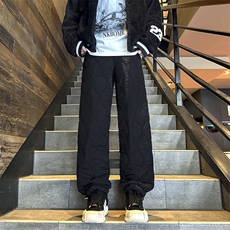 加厚加绒棉裤御寒保暖棉裤冬季休闲裤棉裤1001-1-K2628-P58，男装棉裤，星座1001-1