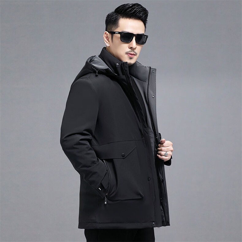 B2209钱塘2020-3冬季主推男装羽绒服帽子可脱卸P230,男装羽绒服,钱塘207-3