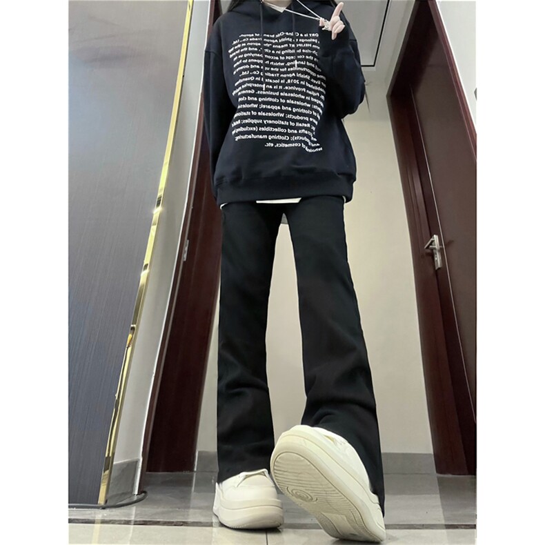 B221美式ins高街暗黑小众修身弹力休闲牛仔裤LK23010-P60控78,男装牛仔裤,电商B221