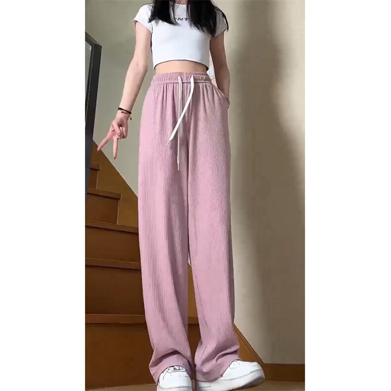 高品质冰丝裤夏季空调裤抽绳垂感休闲裤715-6-K507P50,男装休闲裤,星座715-6