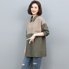 2022年春季新款衬衫女宽松显瘦韩版时尚绣花上衣女打底衫，女装衬衫，忆绮罗