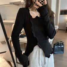 木耳边针织，其它，XTZ style