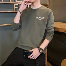 卫衣男韩版潮流宽松上衣外套2021春秋季新款青少年DF116T，男装卫衣，电商A102