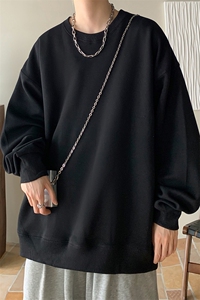 360g重磅大码纯色圆领卫衣 M-5XL 特批30控58图片