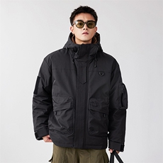 新标80重磅冬季工装羽绒服保暖潮外套冲锋衣A436-973-特P198，男装夹克，电商A436