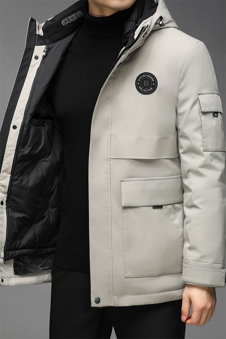 新款冬季脱卸内胆鹅绒羽绒服中年男冬装外套爸爸装GSNA21303-P385，男装羽绒服，电商B212（原钱塘6029）