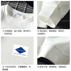 T4061-P25加绒P35简约帅气百搭长袖t恤男大码胖子卫衣薄外套，男装卫衣，电商A040A