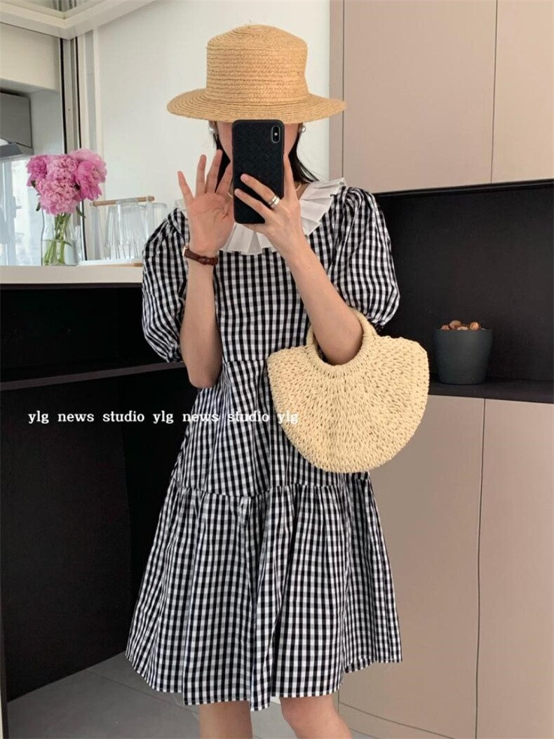 夏季新品连衣裙，女装连衣裙，尤梨谷