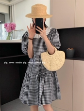 夏季新品连衣裙，女装连衣裙，尤梨谷