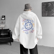 连帽夹克男大码胖子棒球服上衣外套JK65180-P45，男装夹克，电商A040