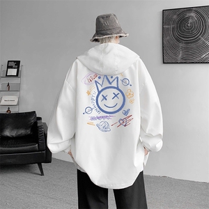 连帽夹克男大码胖子棒球服上衣外套JK65180-P45图片