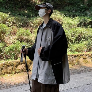 2024新款轻薄宽松设计感防紫外线透气薄款运动外套潮防晒衣男夏季图片