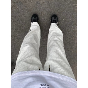 【有货】cleanfit灰色三条杠卫裤男春秋美式vibe裤子K77HH-特P45图片