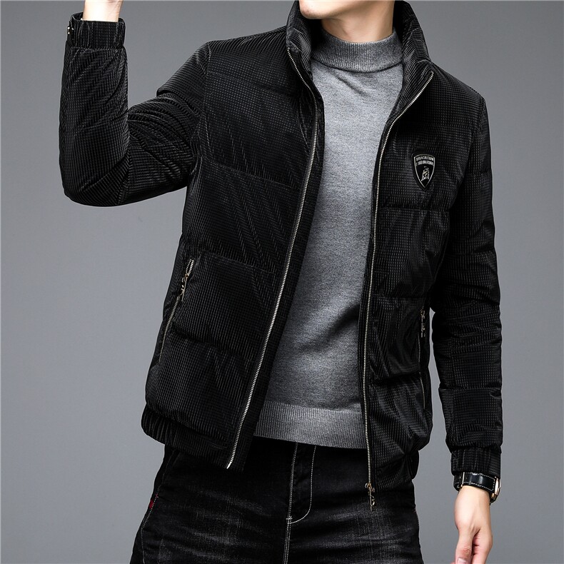 冬装新款中老年羽绒服男立领灰鸭绒爸爸装外套上衣ALXB21036-P275,男装羽绒服,电商B212（原钱塘6029）