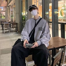 特批2025港风夜景棒球服外套宽松字母印花夹克TPF6053P65控98，男装夹克，电商A247