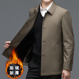 ZLH29秋冬新款2023年男士休闲长袖翻领夹克外套P125图片