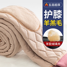 冬女士棉裤保暖加绒加厚中老年秋裤高腰护膝打底裤东北特厚棉毛裤，男装T恤，钱塘6003（原4033）