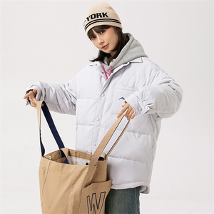 外27-2日系工装衬衫夹克羽绒服90白鸭绒(新标）YR05-P195图片