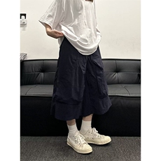 Blackradio设计师日系机能风多口袋工装短裤DK1089，男装牛仔裤，星座1116A（原606A-3）