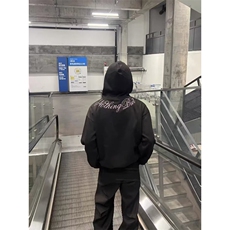 现货！！高级感刺绣卫衣秋季高克重傍连帽外套RJY235-P55，女装短外套，星座1005-6