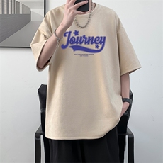 麂皮绒短袖t恤男大码半袖男酒店风JD82372-P25，男装T恤，电商A040