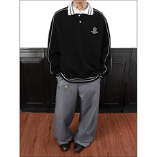 1506/QY2870/P50BOYUE帛跃日系复古条纹棒球服夹克情侣休闲卫衣，男装夹克，星座1506