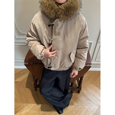 517A-8-Y95-P98毛领可拆卸牛角扣加棉高品质派克服情侣棉衣外套，男装棉衣，星座517A-8（原B282）