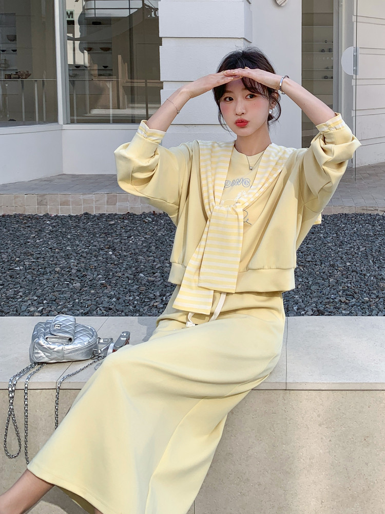新品现货法式小马标印花套装三件套2C271-9603-P185-K298,女装套装/套裙,2C271